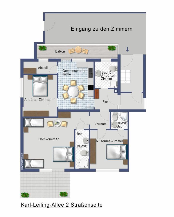 Zimmer Am Museum Шпайер Екстериор снимка